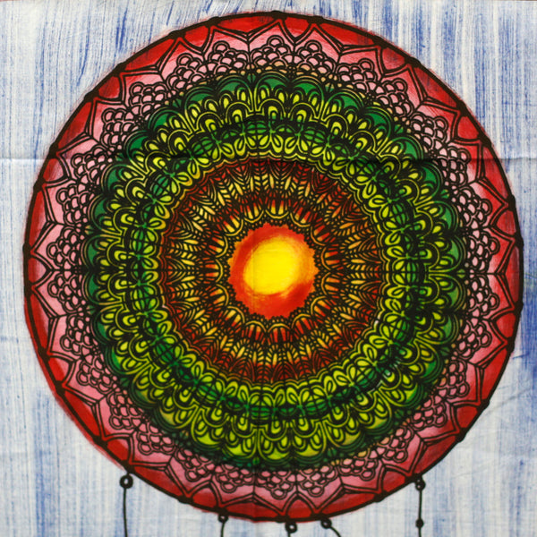 Handgeborsteld Katoenen Wanddecoratie -Dreamcather