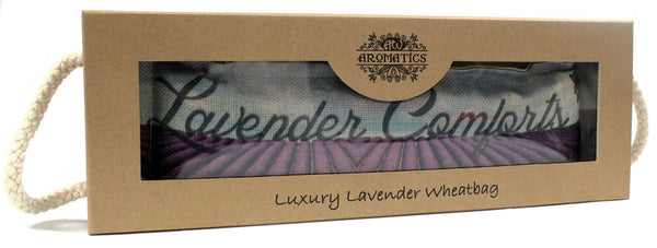 Luxe Lavendel tarwezakje in geschenkverpakking - Lavendel Comforts