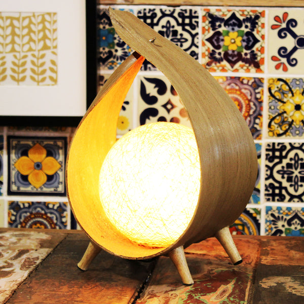 Natuurlijke kokosnoot lamp - Natural Loop