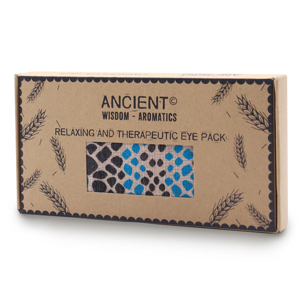 Lavender tarwe oogkussen in geschenkbox - Blue Viper