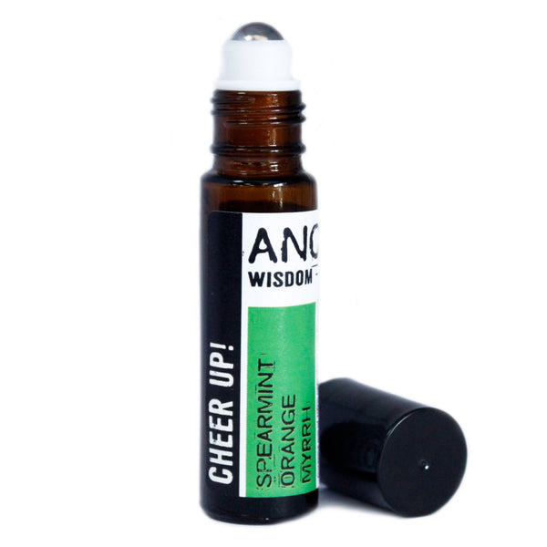10ml Roll On Etherische Olie Blend - Kop op!