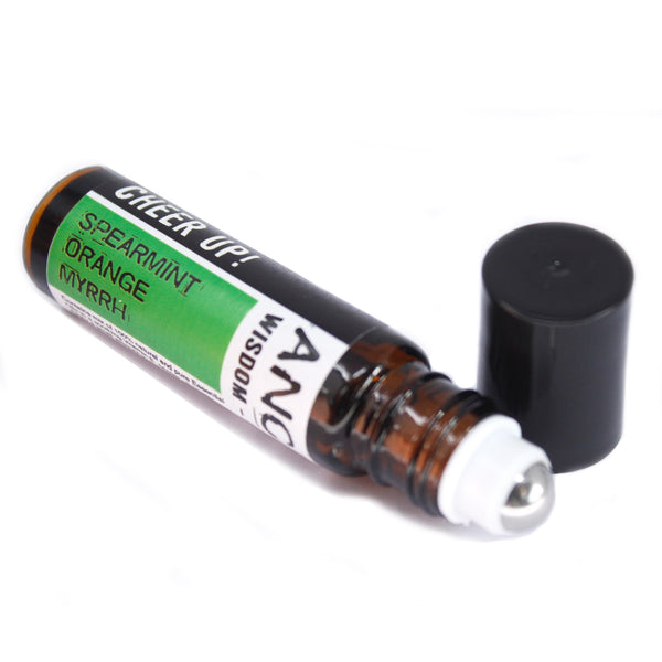 10ml Roll On Etherische Olie Blend - Kop op!