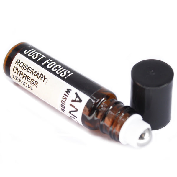 10ml Roll On Etherische Oil Blend - Just Focus!