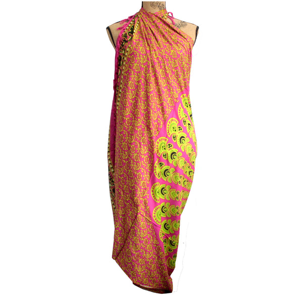 Sarong Robijn Lime Mandela