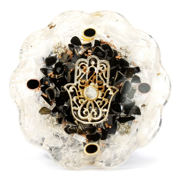Orgonite Desk Power Packs - Hamsa met Sellonite - Med