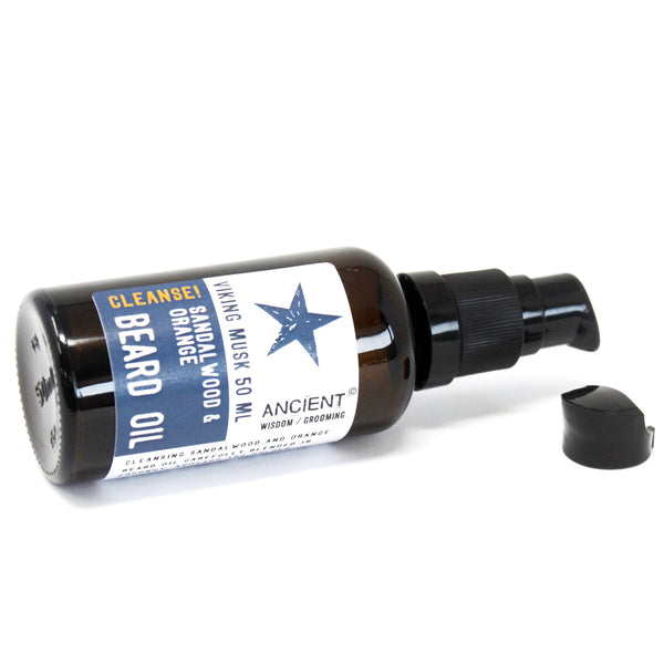 50ml Baardolie - Viking Musk - Cleanse!
