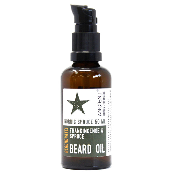 50ml Baardolie - Nordic Spruce - Regenerate!
