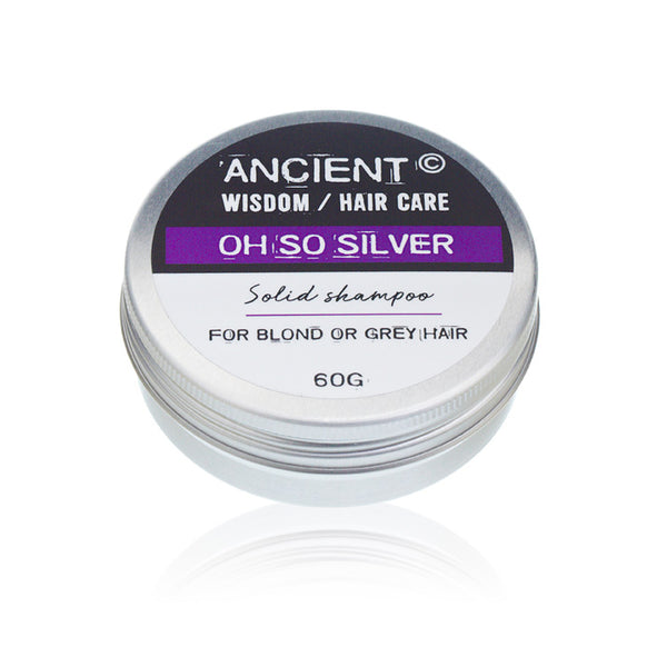 Solid Shampoo Bar 60g - Oh So Silver